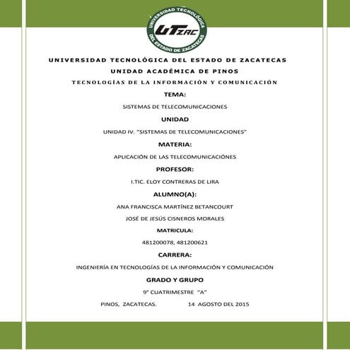 Trabajo sistemas de comunicacion