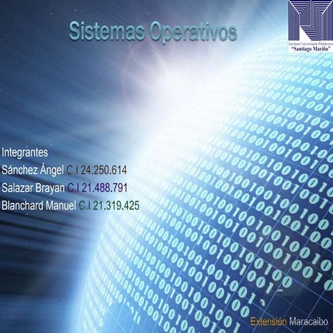 Trabajo sistemas operativos