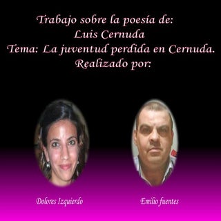 Trabajo sobre luis cernuda terminado