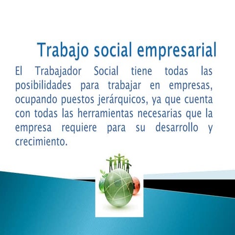 Trabajo social empresarial