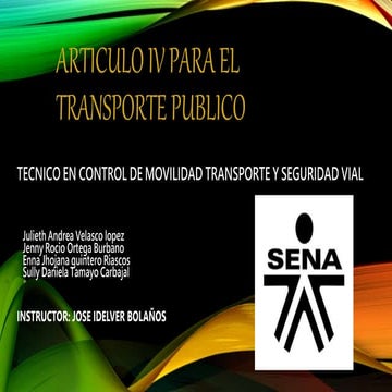  TRANSPORTE público  .pptx