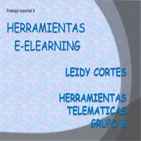 Importancia del b learning en la ebr | PPTX