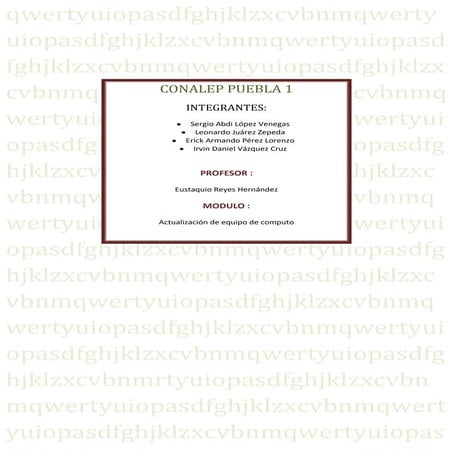 Trabajo venta de compus eustaqio