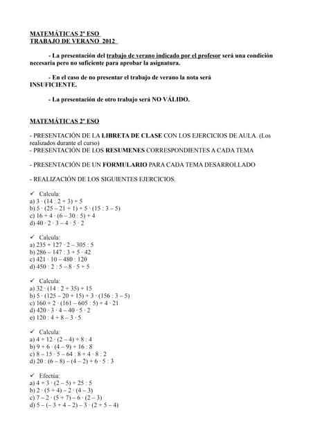 Trabajo verano COLEGIO EL CASTRO  m...