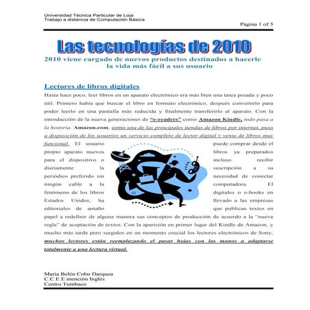 Trabajo word 1er bimestre Computacion Basica