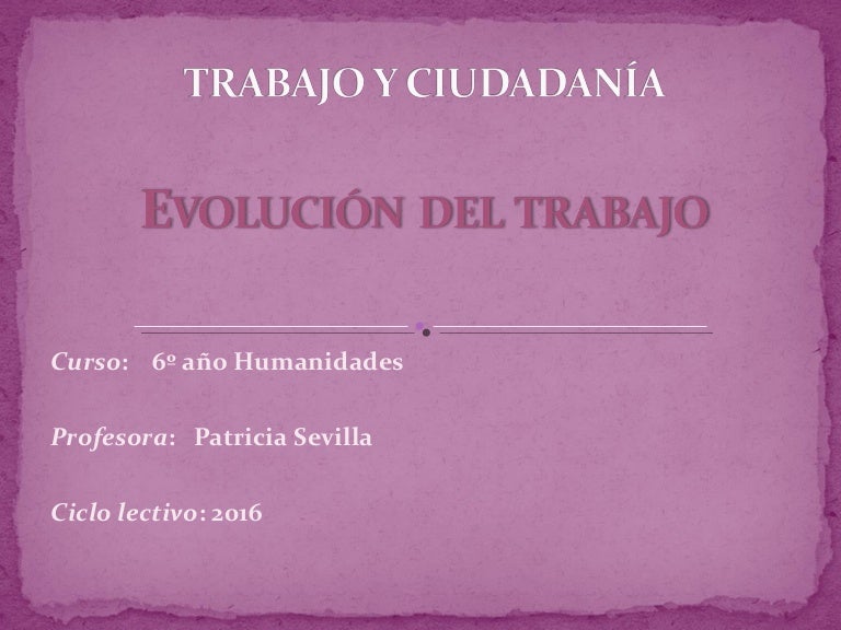 Trabajo Y Ciudadanía Trabajo Y Ciudadanía