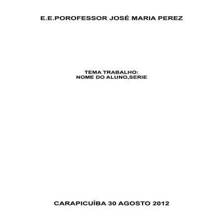 Modelo capa | PDF