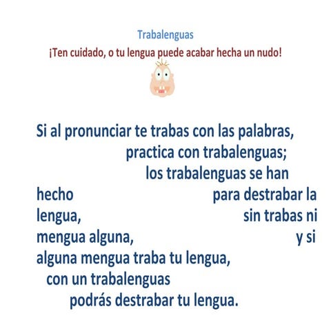 Trabalenguas