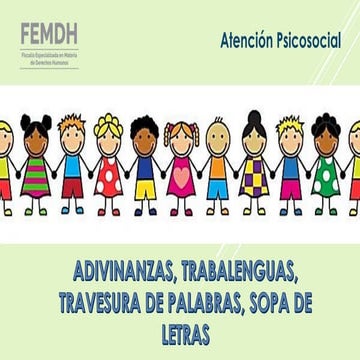 Trabalenguas y adivinanzas