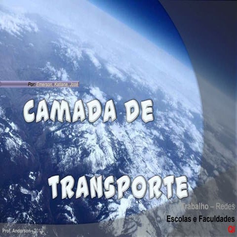 Trabalho camada de transporte