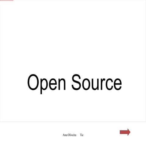 Trabalho Do Open Source