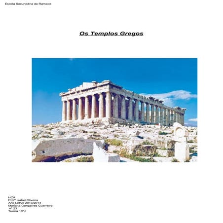 Os Templos Gregos