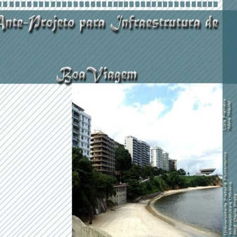 Trabalho de infraestrutura urbana- UFF