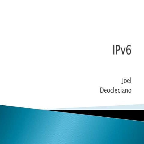 Trabalho de ipv6
