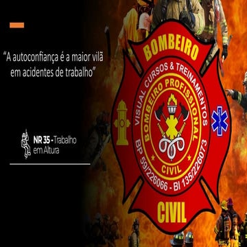 TREINAMENTO DE NR 35 - TRABALHO EM ALTURA