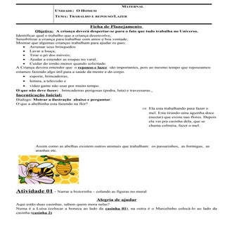 Trabalho e repouso   lazer -