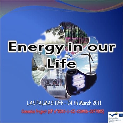 Energy in our life-Las Palmas