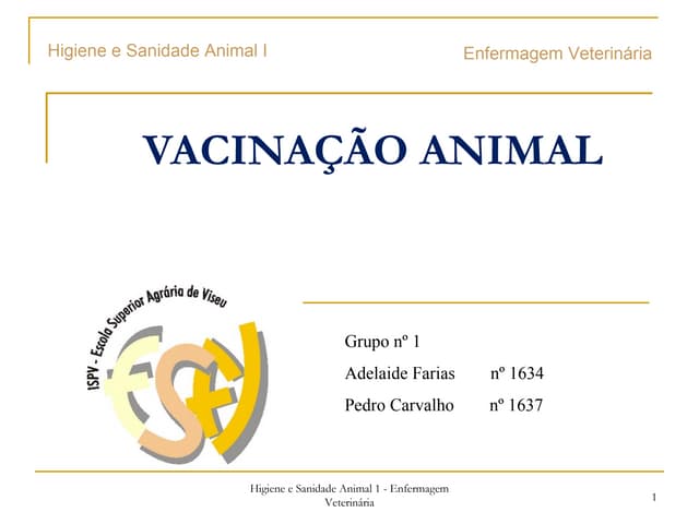 Vacinação Animal