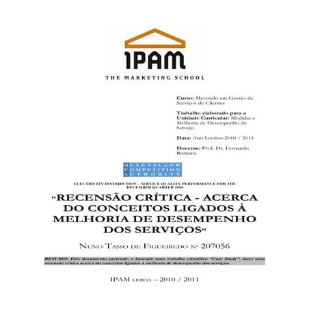 Trabalho individual Medidas de