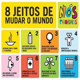 8 Metas do Milênio (Grupo 01)