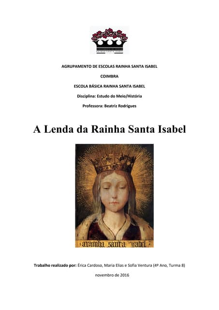 Trabalho rainha santa_grupo2