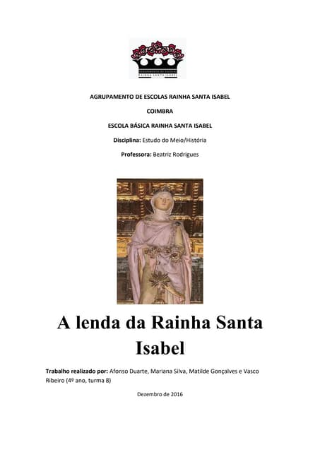 Trabalho rainha santa_grupo3