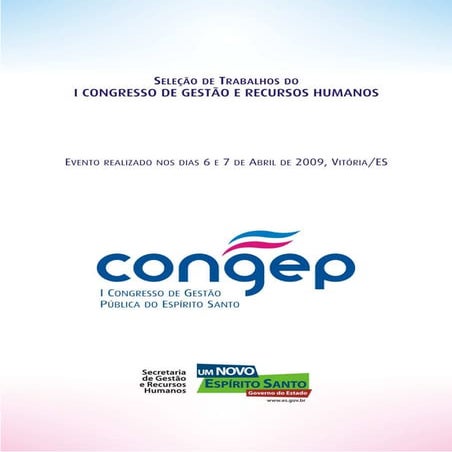 Trabalhos Congep 2009