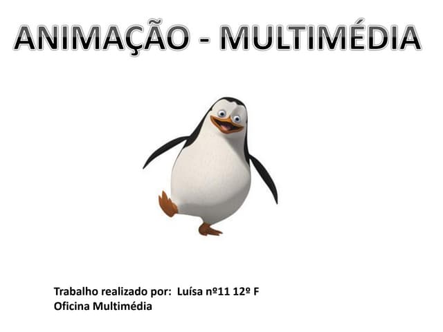 Trabalho sobre animação