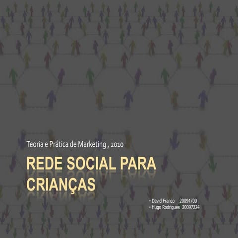 Rede Social // Social Network for Kids #Concept