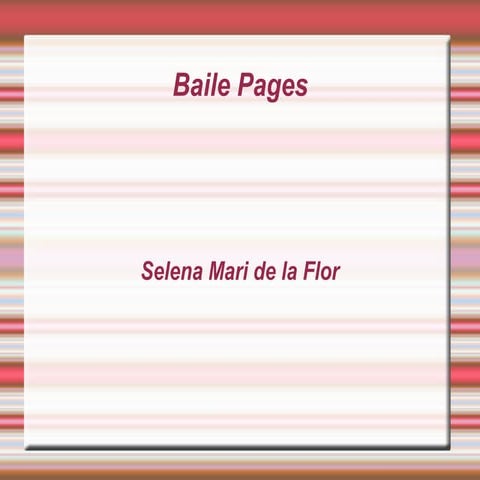 Traballet ball pages