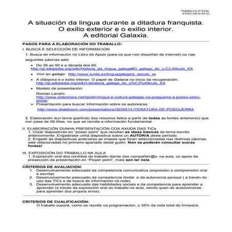 Traballo. A_lingua_baixo_a_ditadura_franquista