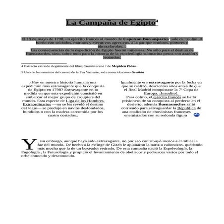 Traballo de egipto 2