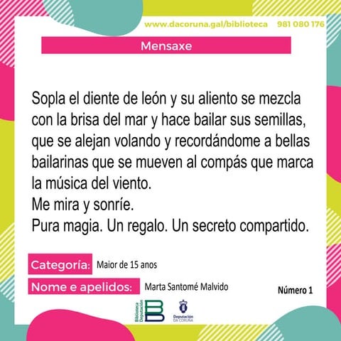 Traballos do concurso 140enpositivo edición 2022
