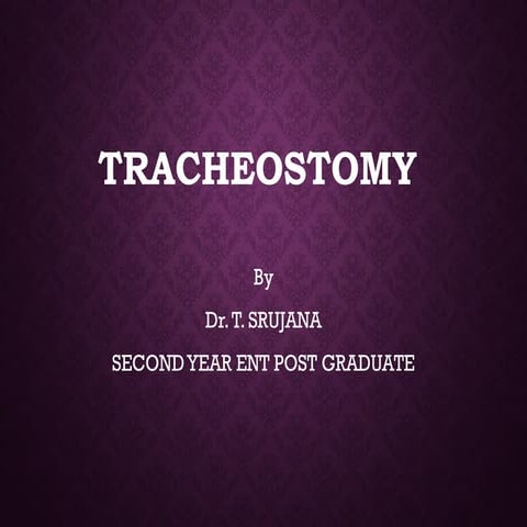 Procedure variations of tracheostomy surgery