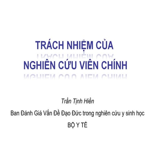 Trach nhiem ncv