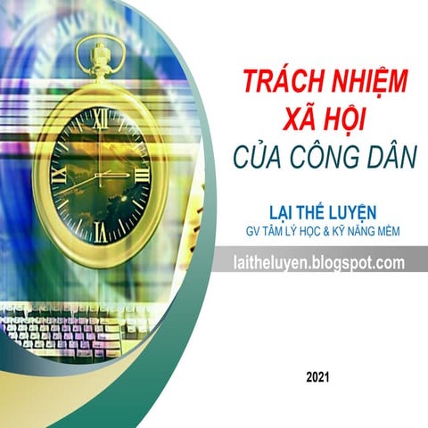 Trach nhiem xa hoi cua cong dan   lai the luyen - 2021