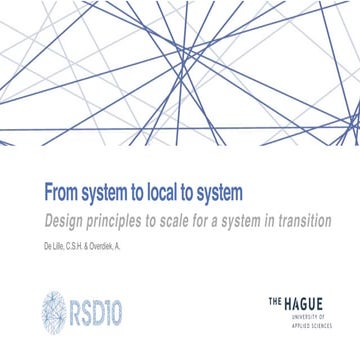 From System to Local to System