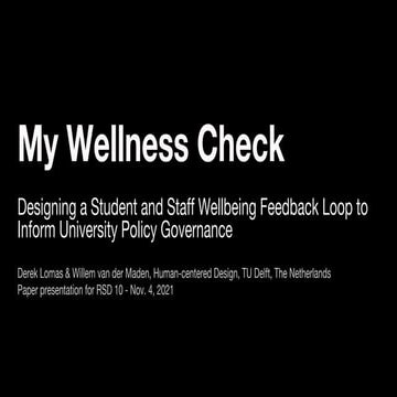 MyWellnessCheck