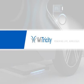 Track 2   session 7 - st dev con 2016 - witricity - wireless power revolution...