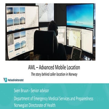 EENA 2021 - Advanced Mobile Location (1/3) | PDF