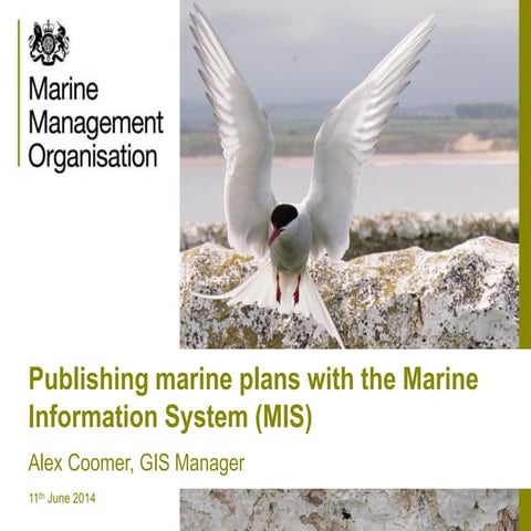Marine Management Organisation with ArcGIS Online