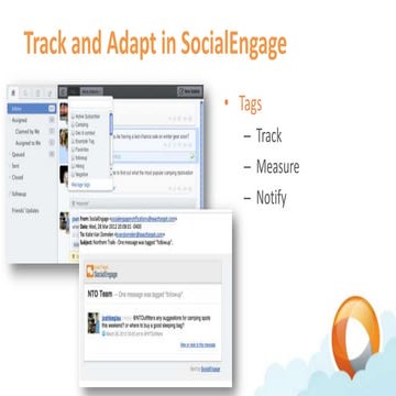 Track and Adapt with SocialEngage