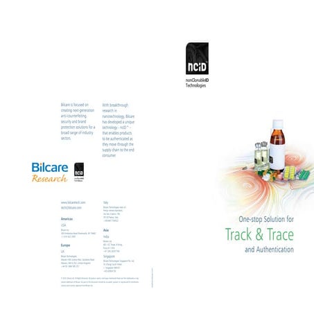 Track and trace