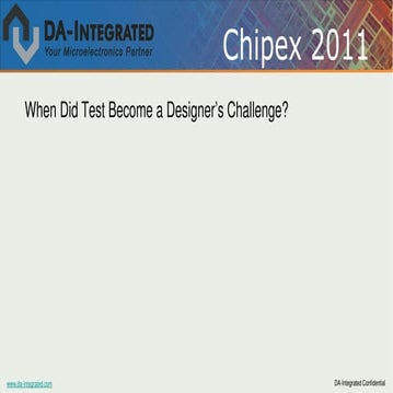 Track g   when did test - da integrated