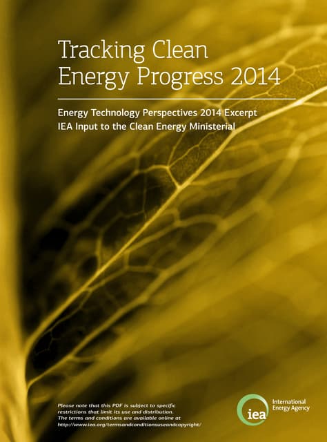 Tracking clean energy_progress_2014