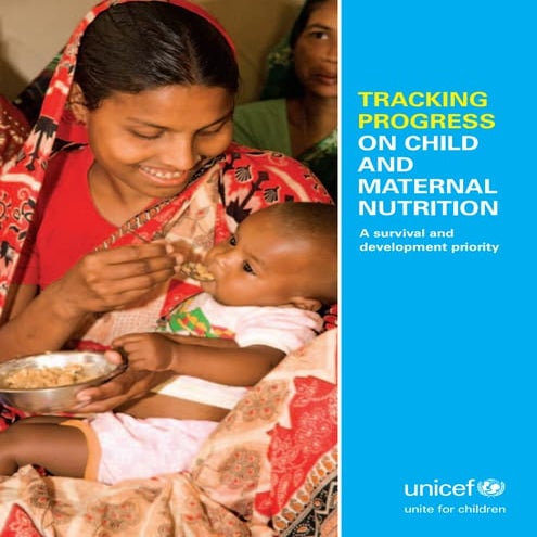 Tracking  Progress On  Child And  Maternal  Nutrition  E N 110309
