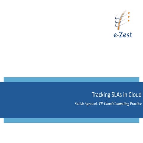 Tracking SLAs In Cloud