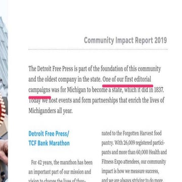 News Media Alliance Webinar: Tracking Your Impact - Detroit Free Press