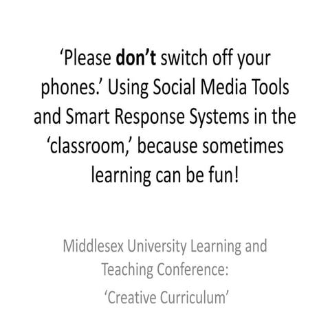 Track l mdx t & l presentation