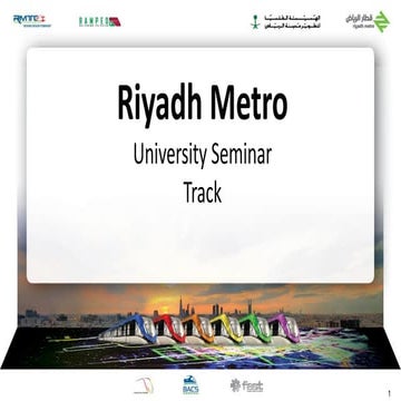 Track work presentation